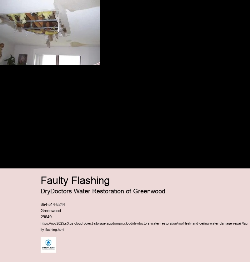Signs of Faulty Flashing