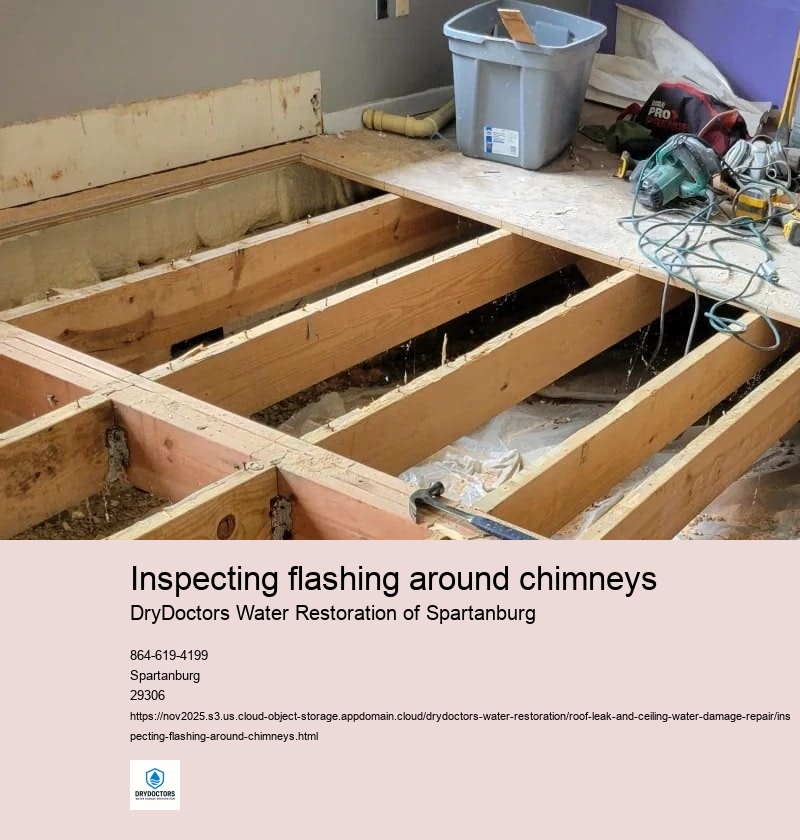 Identifying common issues with chimney flashing