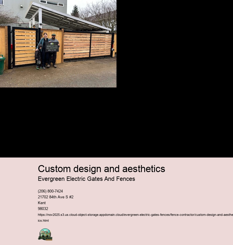 Custom Fence Design Options and Materials