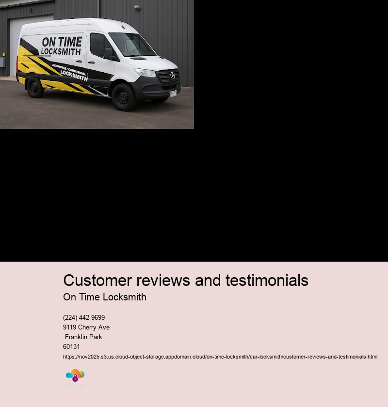 Importance of Customer Reviews for Car Locksmith Services